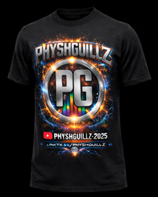 PHYSHGUILLZ-PG LOGO T- SHIRT