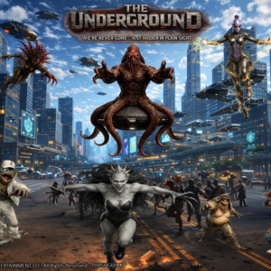 THE PHYSHGUILLZ – THE UNDERGROUND CITY POSTER