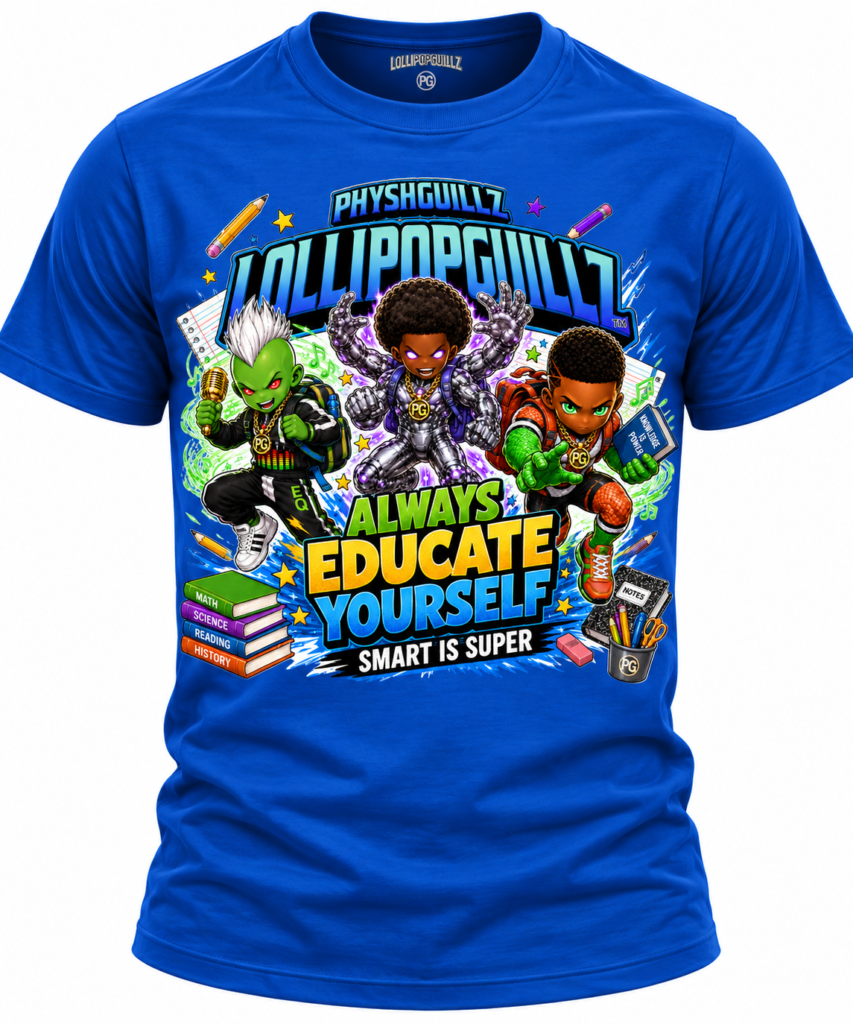 LOLLIPOPGUILLZ-ALWAYS EDUCATE YOURSELF